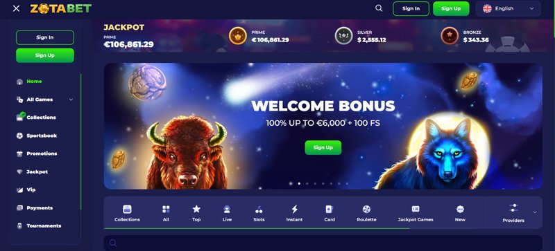 Entdecken Sie die Faszinierenden Spielangebote bei Zotabet Online Casino in